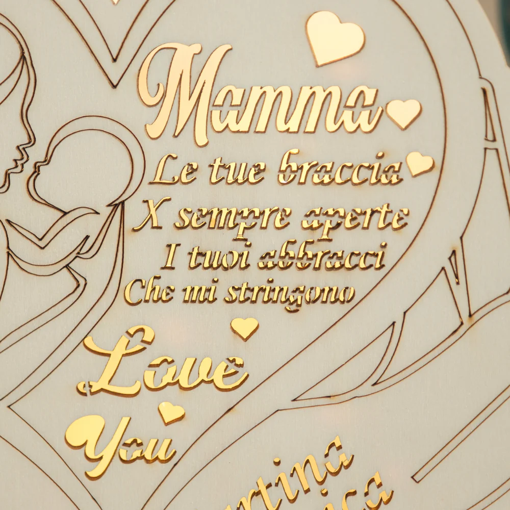 Lampada "Cuore di Mamma" - Image 3