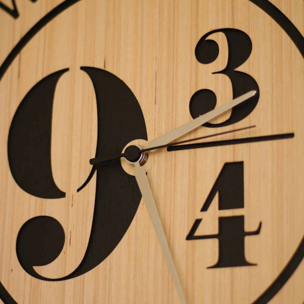 Orologio Da Parete Harry Potter In Legno - Image 4