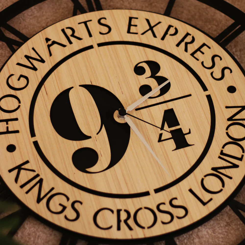Orologio Da Parete Harry Potter In Legno - Image 5