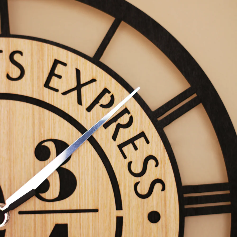 Orologio Da Parete Harry Potter In Legno - Image 6