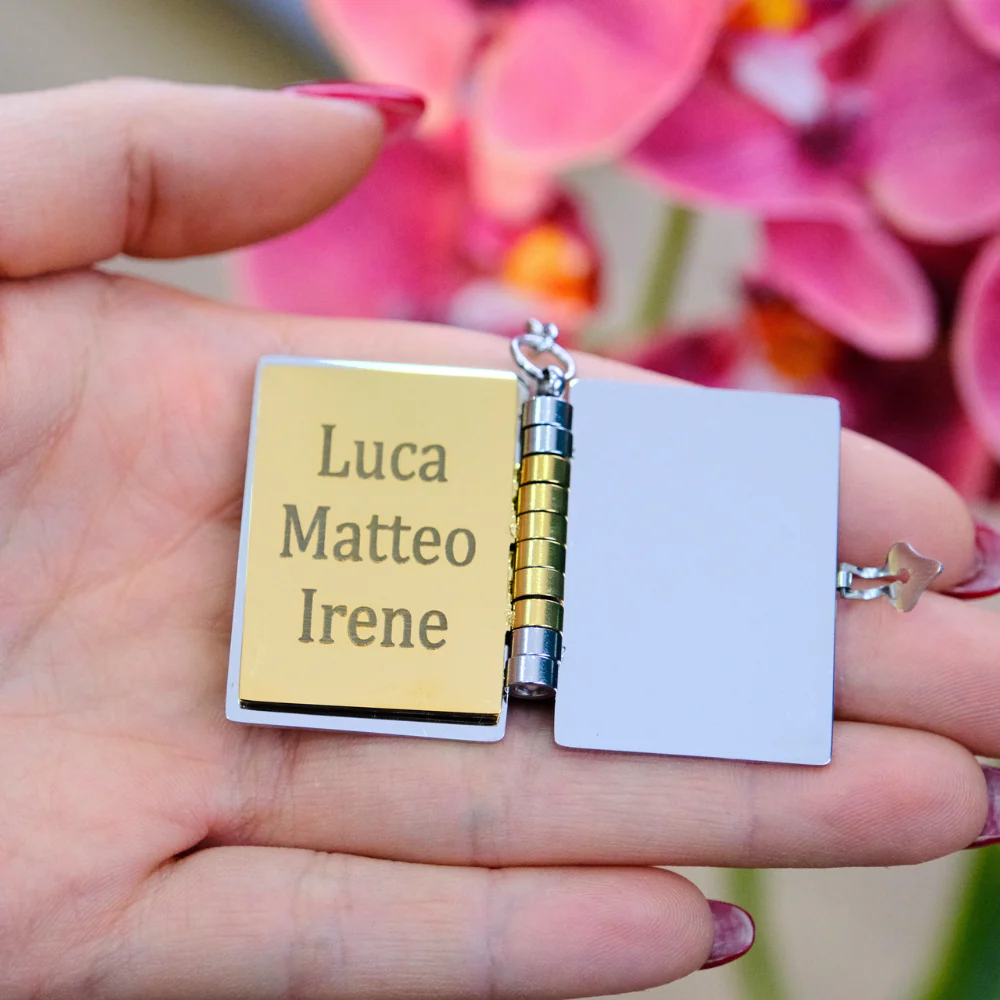 Portachiavi/Collana Book ~ Frase mamma Quello che sono lo devo a te - Image 5